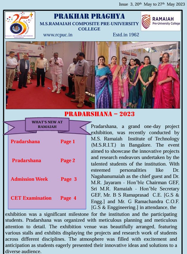 Issue  3, 20th May to 27th May 2023