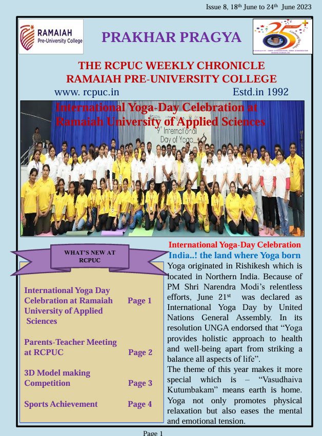 Issue 8, 18th Jun to 24th Jun 2023