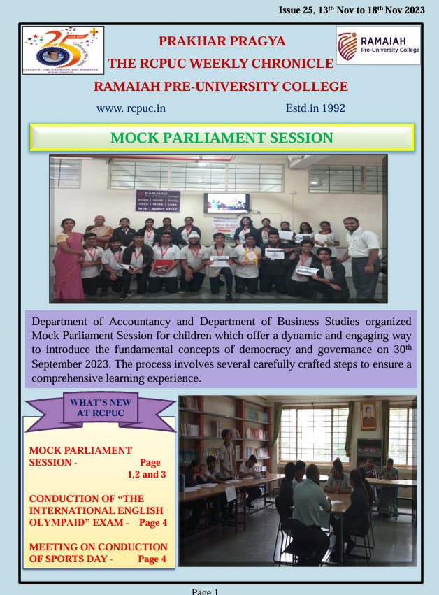 Issue 25, 13th Nov to 18th Nov 2023