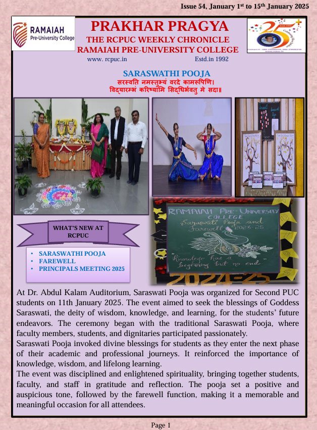 Issue 54, Jan 1st to 15th Jan 2025