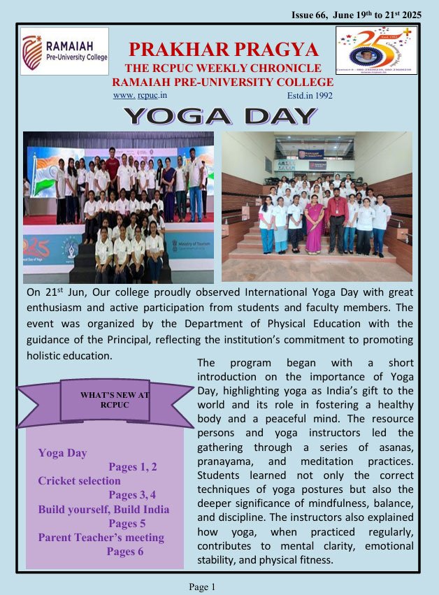 Issue 66, Jun 19th to 21st 2025