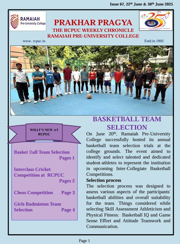 Issue 67, 22th Jun & 30th Jun 2025