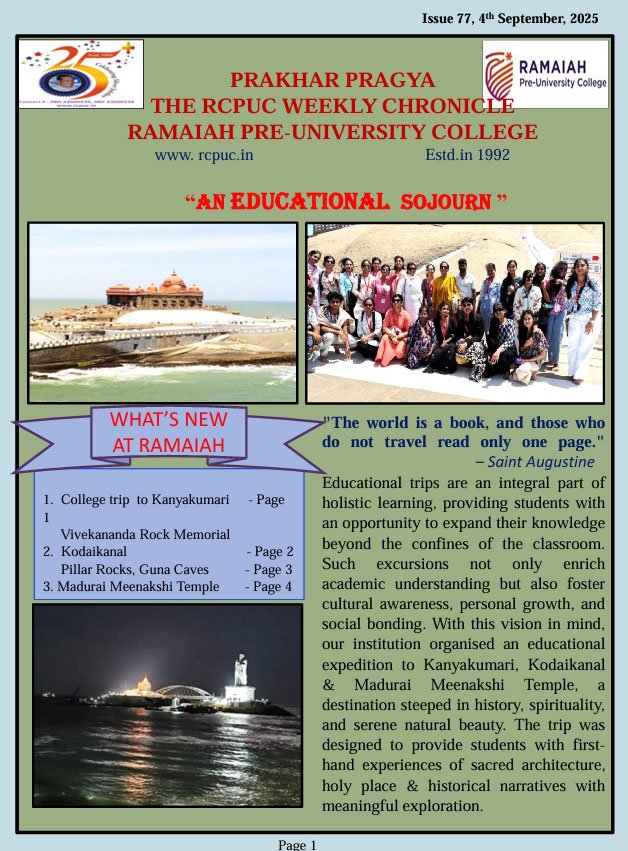 Issue 77, 4th Sept, 2025