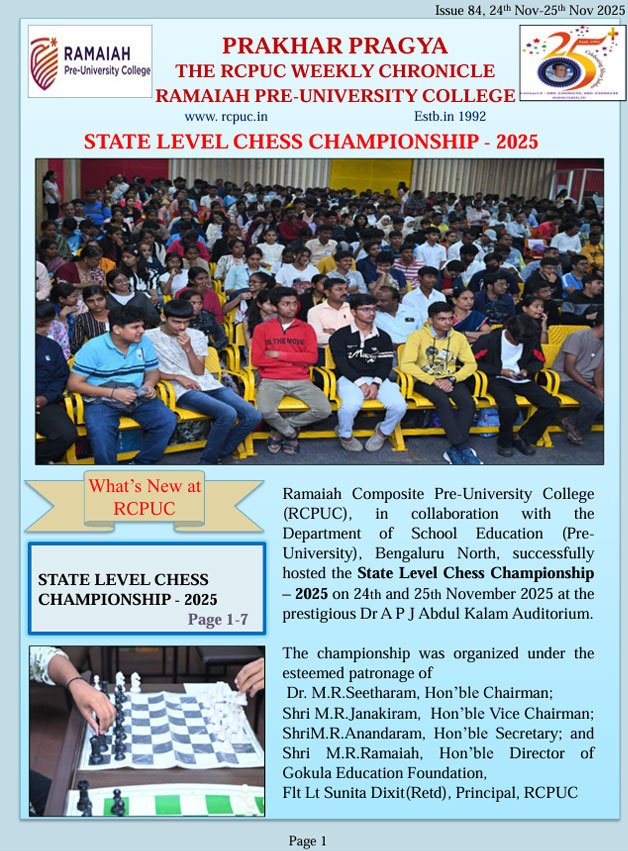 Issue 84, 24th Nov-25th Nov 2025